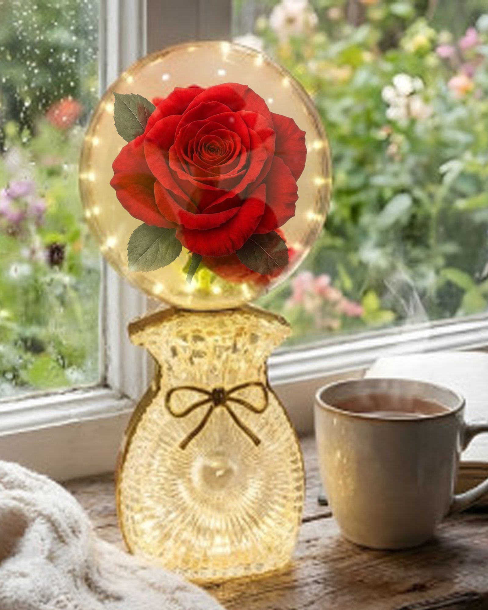 Rose night Lamp